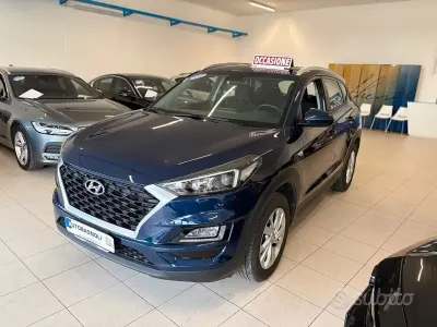 Usata Hyundai Tucson 116 CV (85 kW) 2018 Blu SUV