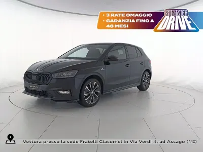 Usata Skoda Fabia Monte Carlo 80 CV (58 kW) 2023 Nero tulipano perlato Utilitaria