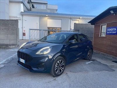 Usata Ford Puma ST-Line 125 CV (91 kW) 2023 Blu pastello SUV