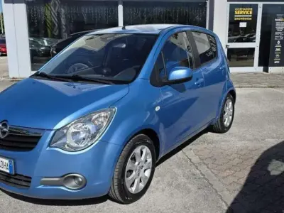 Usata Opel Agila Enjoy 86 CV (63 kW) 2009 Blu Utilitaria