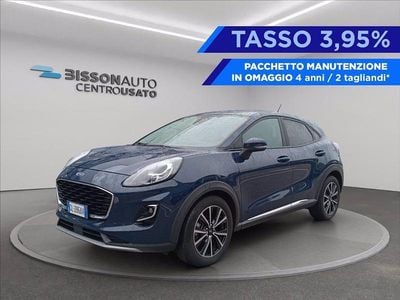 Begagnad Ford Puma Titanium S 125 HK (91 kW) 2022 Blå SUV