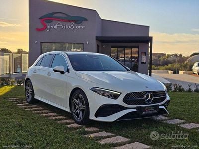 Usata Mercedes A200 AMG line 149 CV (109 kW) 2023 Bianco Berlina