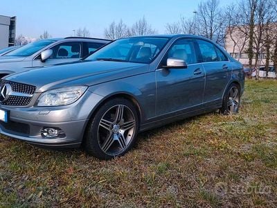 Usata Mercedes C180 Edition 170 CV (125 kW) 2008 Grigio Berlina