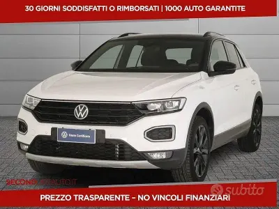 Usata VW T-Roc Advance 150 CV (110 kW) 2021 Bianco SUV
