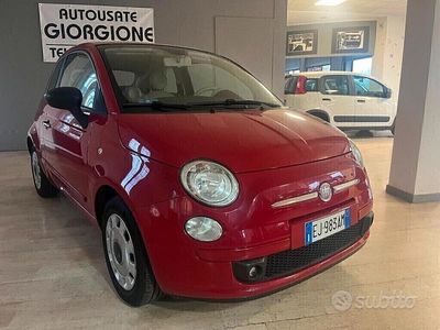 Usata Fiat 500C Pop 69 CV (50 kW) 2011 Rosso Cabrio