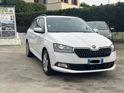 Usata Skoda Fabia 95 CV (69 kW) 2020 Bianco Station wagon