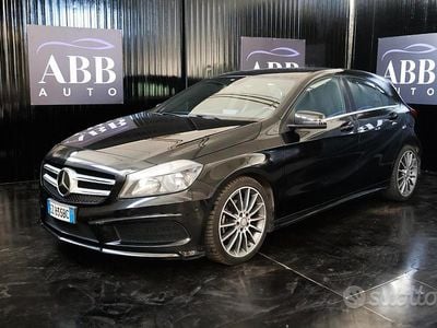 Usata Mercedes A200 AMG 136 CV (100 kW) 2015 Nero Berlina