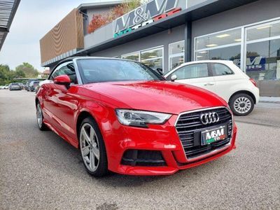 usata Audi A3 Cabriolet 40 TFSI S tronic S LINE #TAGLIANDI