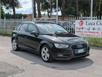 Usata Audi A3 Ambition 150 CV (110 kW) 2014 Nero Berlina