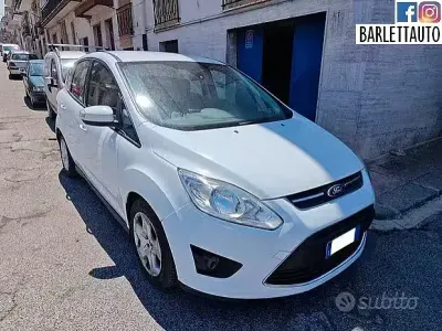 Usata Ford C-MAX 115 CV (84 kW) 2014 Bianco Monovolume