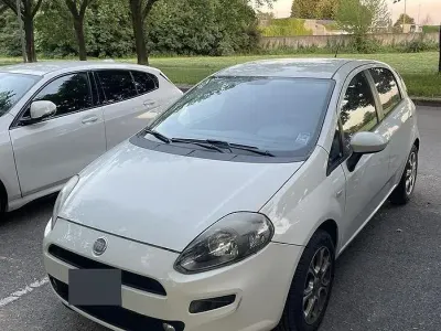 Usata Fiat Punto Easy 77 CV (56 kW) 2012 Bianco Utilitaria