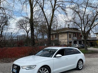Usata Audi A6 177 CV (130 kW) 2014 Bianco Station wagon