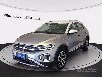 Usata VW T-Roc Style 150 CV (110 kW) 2022 Pyrit silver met SUV