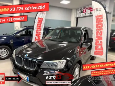 Usata BMW X3 184 CV (135 kW) 2013 Nero SUV