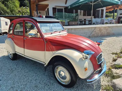 Usata Citroën 2CV 1970 Rosso Berlina