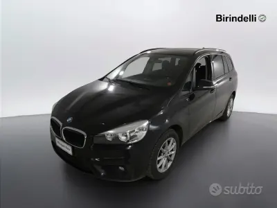 Usata BMW 218 Gran Tourer Advantage 150 CV (110 kW) 2016 Nero Monovolume