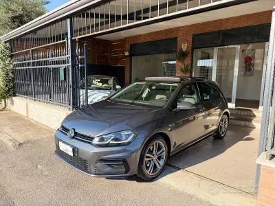 Usata VW Golf VII R-line 150 CV (110 kW) 2018 Grigio Berlina