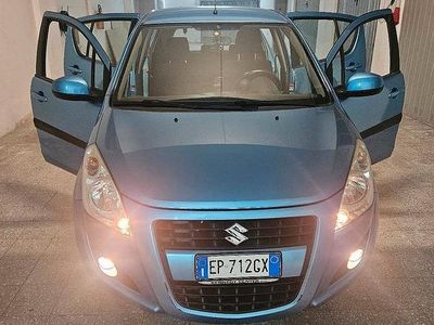 Usata Suzuki Splash 94 CV (69 kW) 2013 Blu Utilitaria