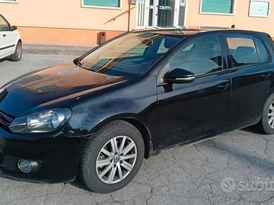 Usata VW Golf VI Comfortline 105 CV (77 kW) 2011 Nero Utilitaria