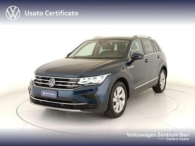 Usata VW Tiguan Elegance 150 CV (110 kW) 2021 Blu SUV