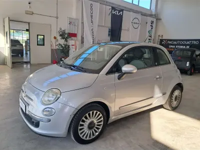 Usata Fiat 500 Lounge 69 CV (50 kW) 2011 Argento Utilitaria