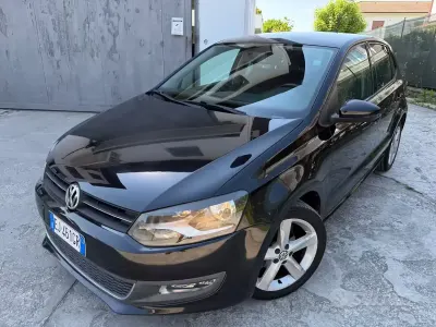 Brugt VW Polo Highline 90 HK (66 kW) 2011 Sort Hatchback