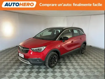 Usata Opel Crossland X 102 CV (75 kW) 2020 Rosso SUV