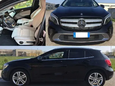 Käytetty Mercedes GLA180 109 HP (80 kW) 2016 Musta Katumaasturi