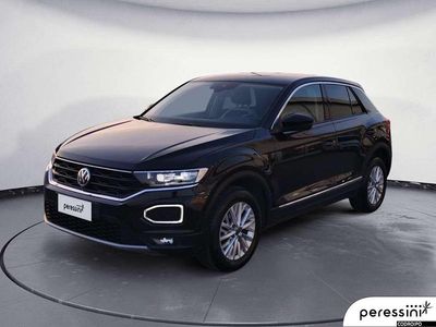 Usata VW T-Roc Advance 116 CV (85 kW) 2019 Nero SUV