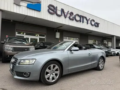 Usata Audi A5 Cabriolet 160 CV (117 kW) 2011 Grigio Cabrio