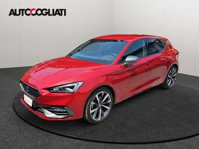 Usata Seat Leon FR 150 CV (110 kW) 2023 Rosso Berlina