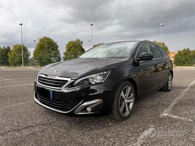 Usata Peugeot 308 SW Allure 120 CV (88 kW) 2017 Nero Station wagon