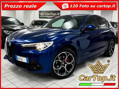 Usata Alfa Romeo Stelvio Veloce 209 CV (153 kW) 2021 Blu SUV