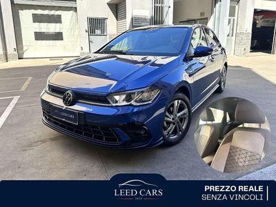 Usata VW Polo R-line 95 CV (69 kW) 2023 Blu/azzurro Utilitaria