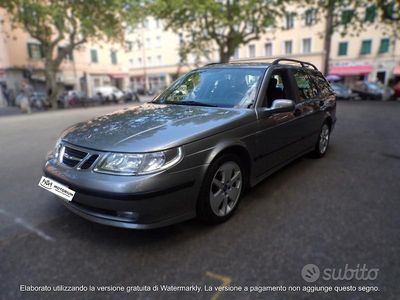 Usata Saab 9-5 Vector 120 CV (88 kW) 2003 Grigio Station wagon
