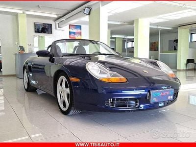 Usata Porsche Boxster 223 CV (164 kW) 2002 Blu Cabrio