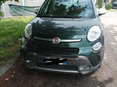 Usata Fiat 500L Trekking 120 CV (88 kW) 2015 Verde Monovolume