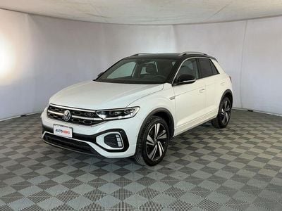 Usata VW T-Roc R-line 150 CV (110 kW) 2022 Bianco SUV