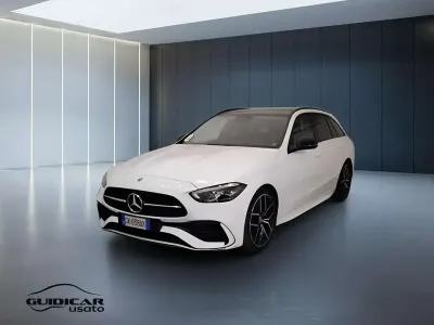 Usata Mercedes C220 Premium 200 CV (147 kW) 2022 Bianco Station wagon