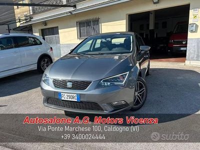 Usata Seat Leon 110 CV (80 kW) 2016 Grigio Berlina