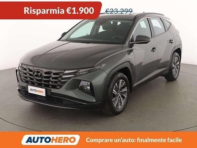 Usata Hyundai Tucson Select 136 CV (100 kW) 2021 Verde SUV