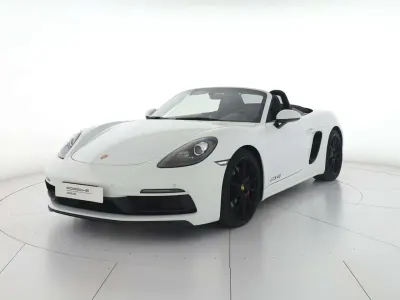 Usata Porsche Boxster 400 CV (294 kW) 2023 Bianco/capote nera