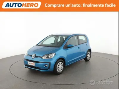 Usata VW up! move up! 60 CV (44 kW) 2018 Blu Utilitaria