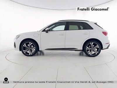 Usata Audi Q3 S-Line 150 CV (110 kW) 2021 Bianco ghiacciaio metallizzato SUV
