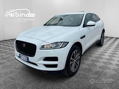 Usata Jaguar F-Pace Portfolio 180 CV (132 kW) 2018 Bianco SUV