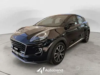 Usata Ford Puma Titanium 125 CV (91 kW) 2022 Nero SUV