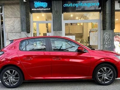 Usata Peugeot 208 Active 75 CV (55 kW) 2021 Rosso Utilitaria
