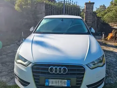 Usata Audi A3 110 CV (80 kW) 2015 Bianco Berlina