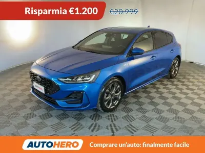 Usata Ford Focus ST-Line 125 CV (91 kW) 2023 Blu/azzurro Berlina