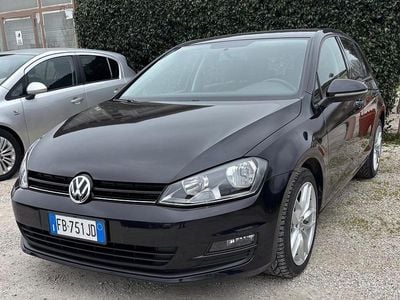 Usata VW Golf VII Trendline 90 CV (66 kW) 2015 Nero Berlina
